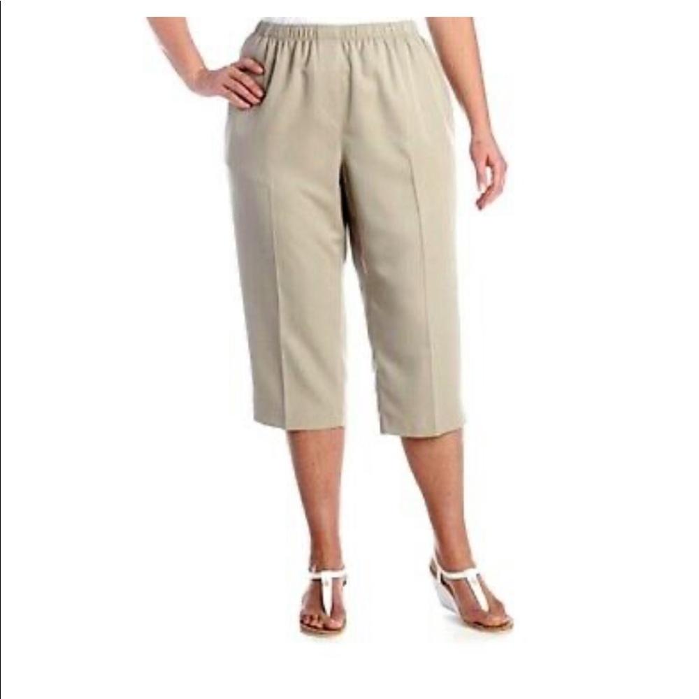 Kim Rogers Womens PLUS SIZE Stretch CAPRI denim